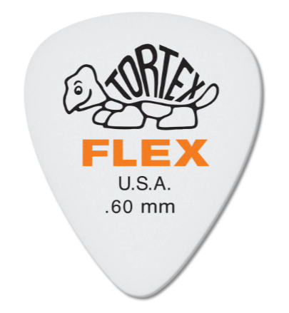 Dunlop 428P060 TORTEX® Flex™ Standard .60mm - 12 Pack