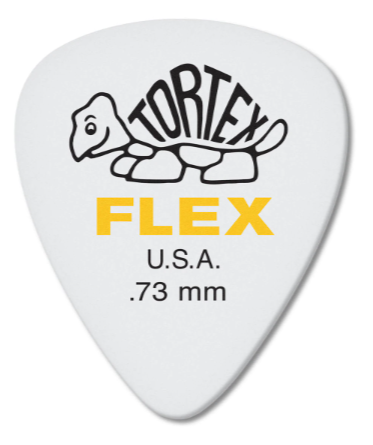 Dunlop 428P073 TORTEX® Flex™ Standard .73mm - 12 Pack