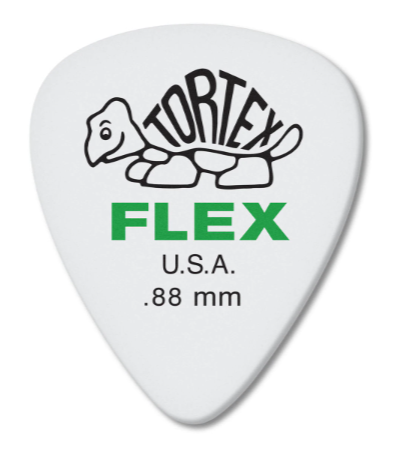 Dunlop 428P088 TORTEX® Flex™ Standard .88mm - 12 Pack
