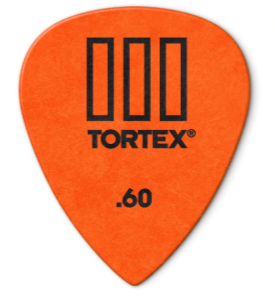 Dunlop 462P060 TORTEX® TIII .60mm - 12 Pack