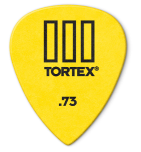 Dunlop 462P073 TORTEX® TIII .73mm - 12 Pack