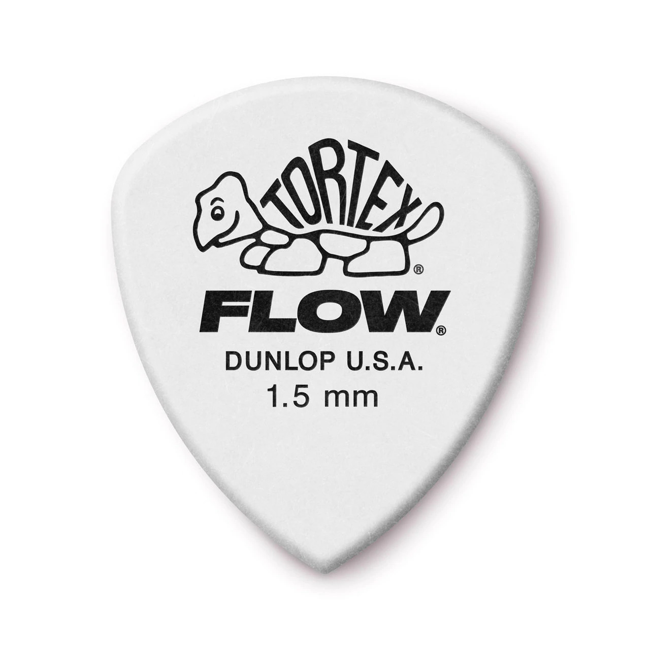 Dunlop 558P150 TORTEX® Flow 1.5mm - 12 Pack