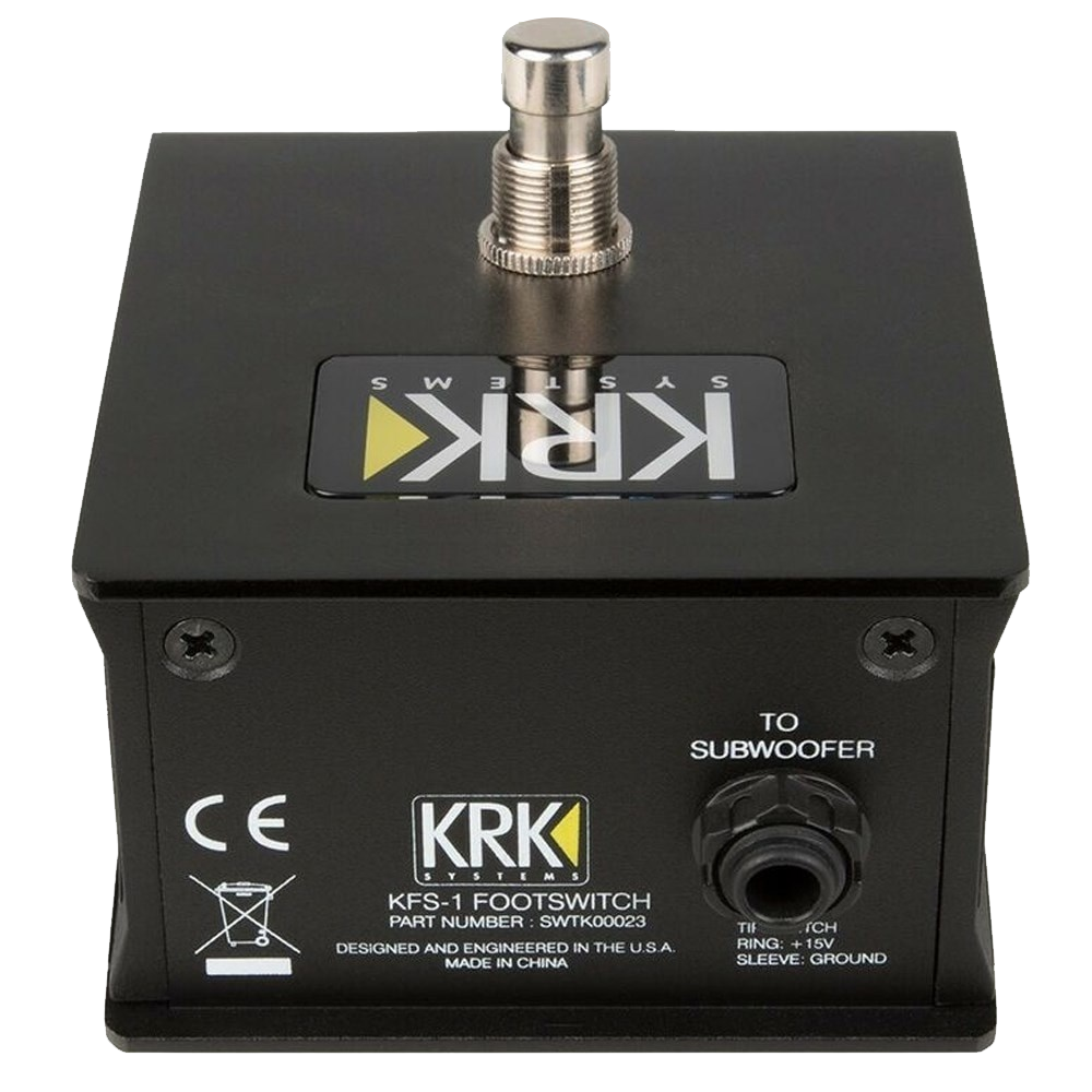 KRK KFS-1 Studio Monitoring Foot Switch