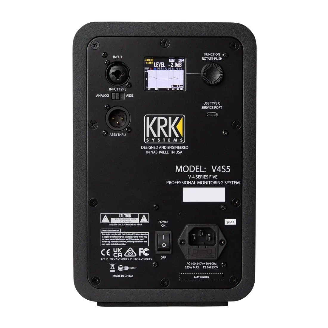 KRK V-Series Five V4 4" Studio Monitor (Pair)