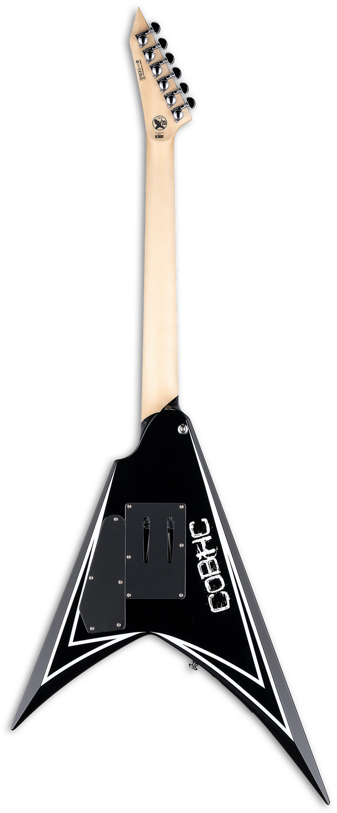 LTD Alexi Sawtooth SE Black w/ White Pinstripe