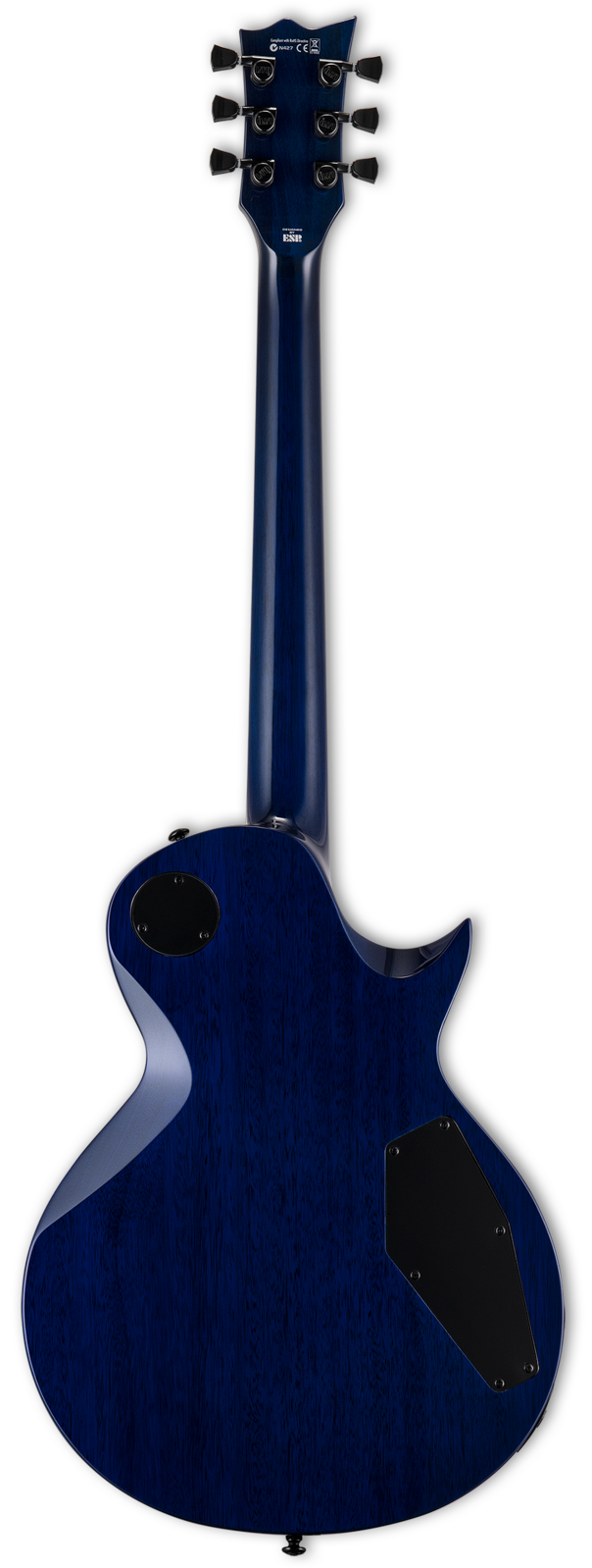 LTD EC-1000 Left Handed Blue Natural Fade