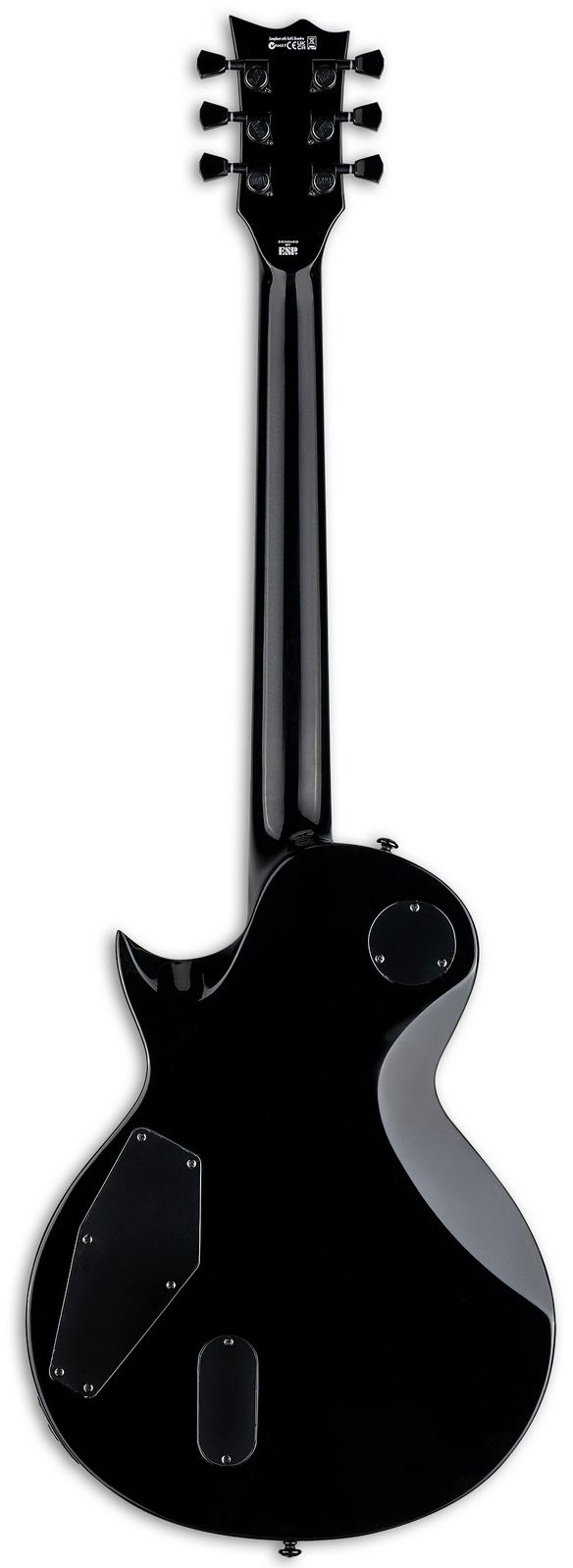 LTD EC-400QM See Thru Black Sunburst