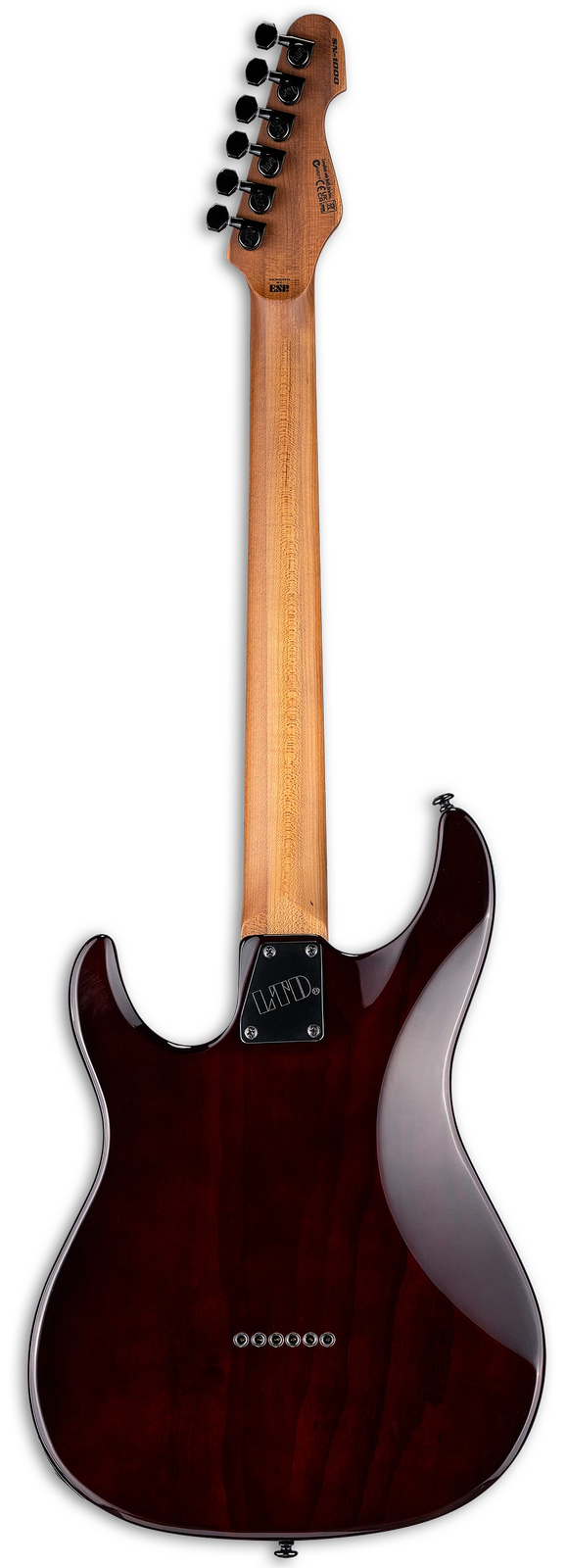 LTD Deluxe SN-1000HT Dark Brown Sunburst