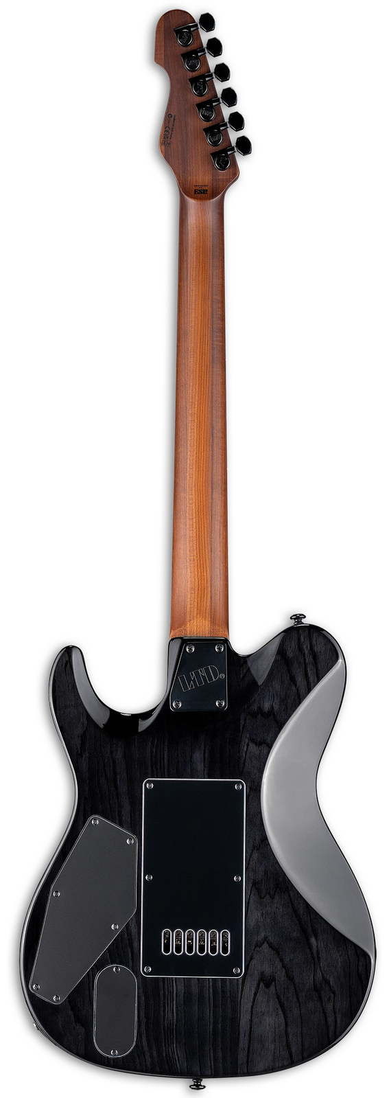 LTD Deluxe TH-1000 Evertune See Thru Black Sunburst