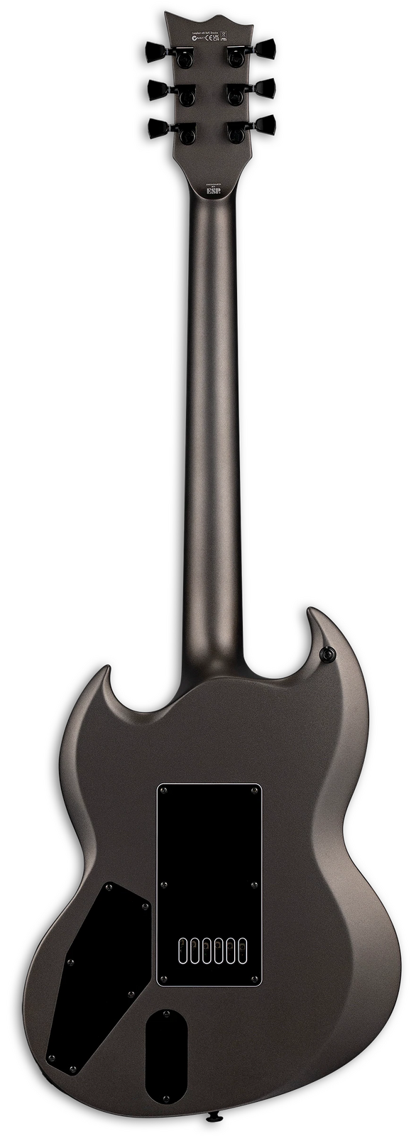 LTD Deluxe Viper-1001 Evertune Charcoal Metallic Satin