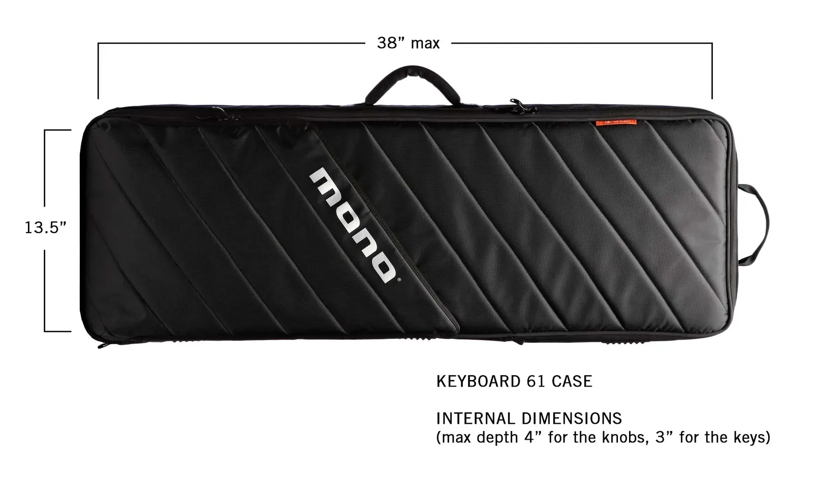 MONO Vertigo Keyboard 61 Case Black