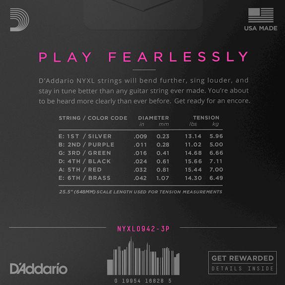 D'Addario NYXL 09-42