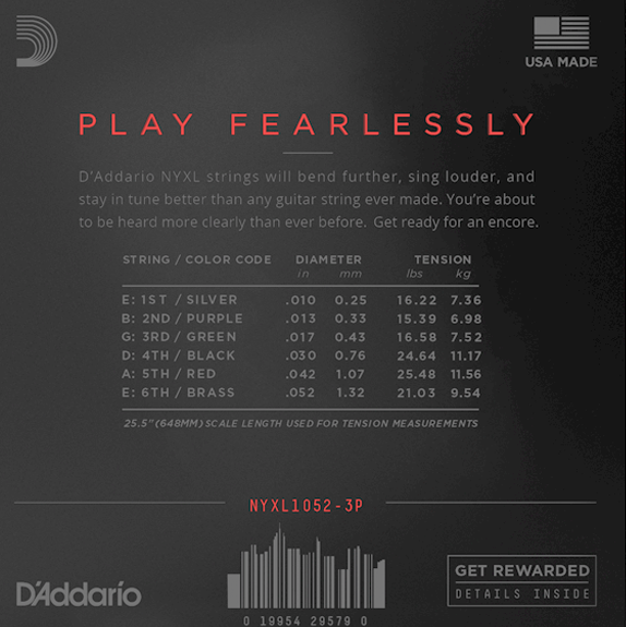 D'Addario NYXL 10-52