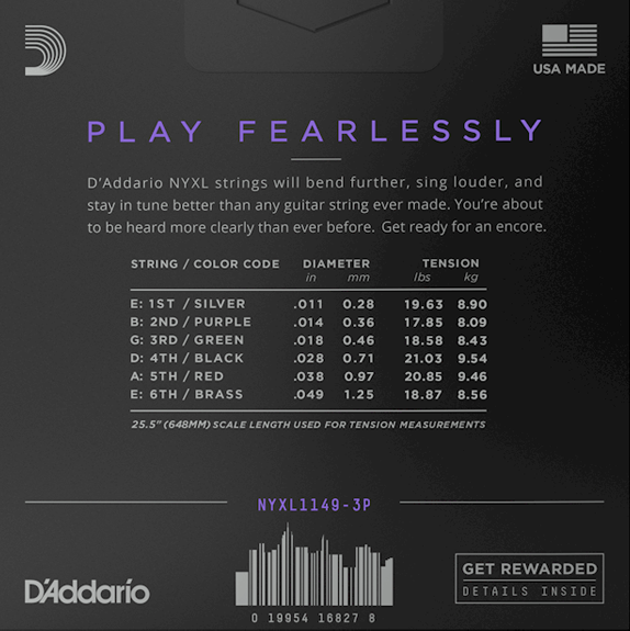 D'Addario NYXL 11-49