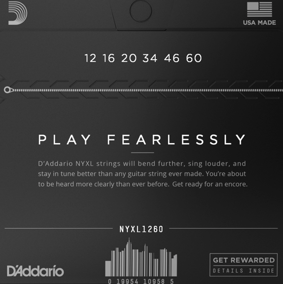 D'Addario NYXL 12-60