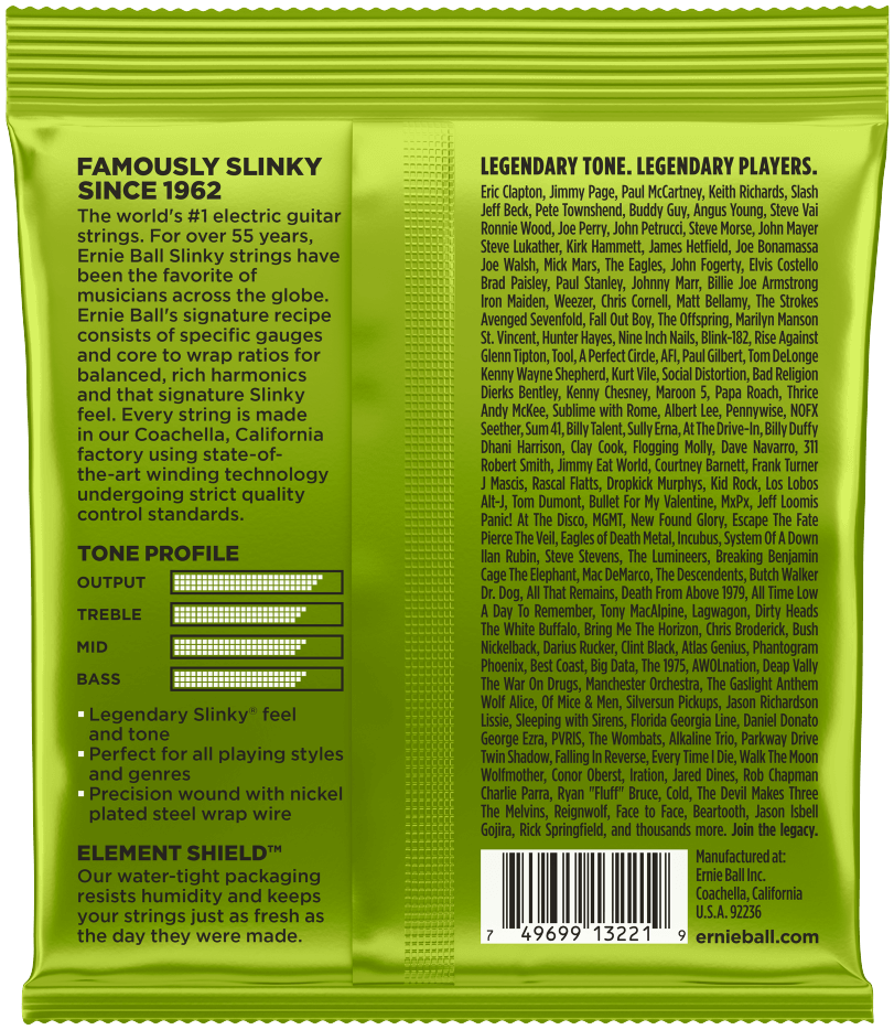 Ernie Ball 3221 Regular Slinky 3 Pack