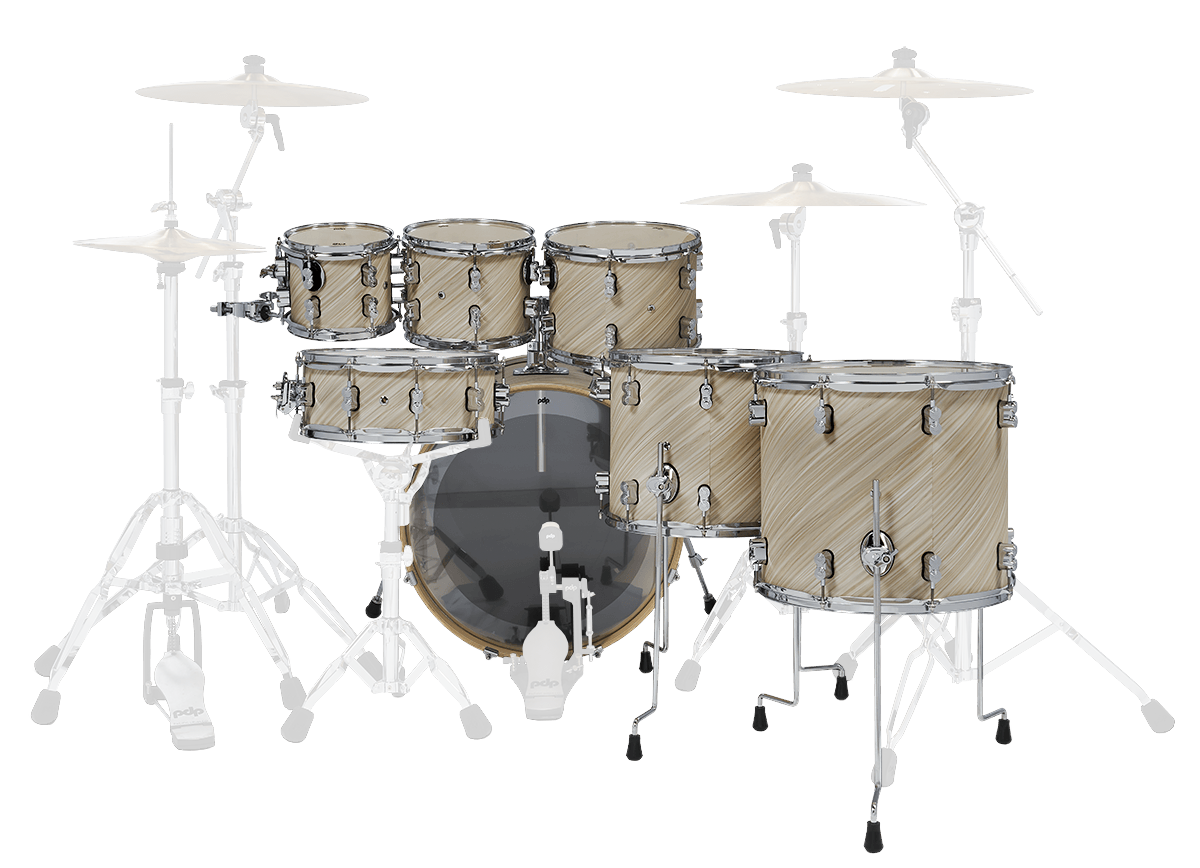PDP PDCM2217TI Concept Maple 7pc Shell Pack