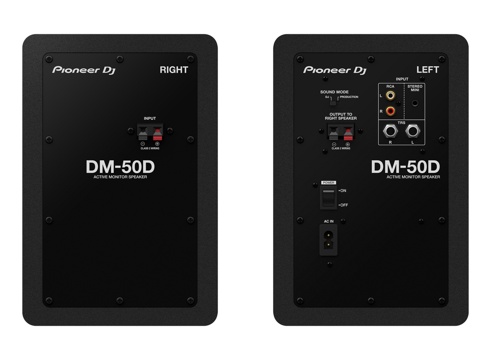Pioneer DM-50D Black (Pair)
