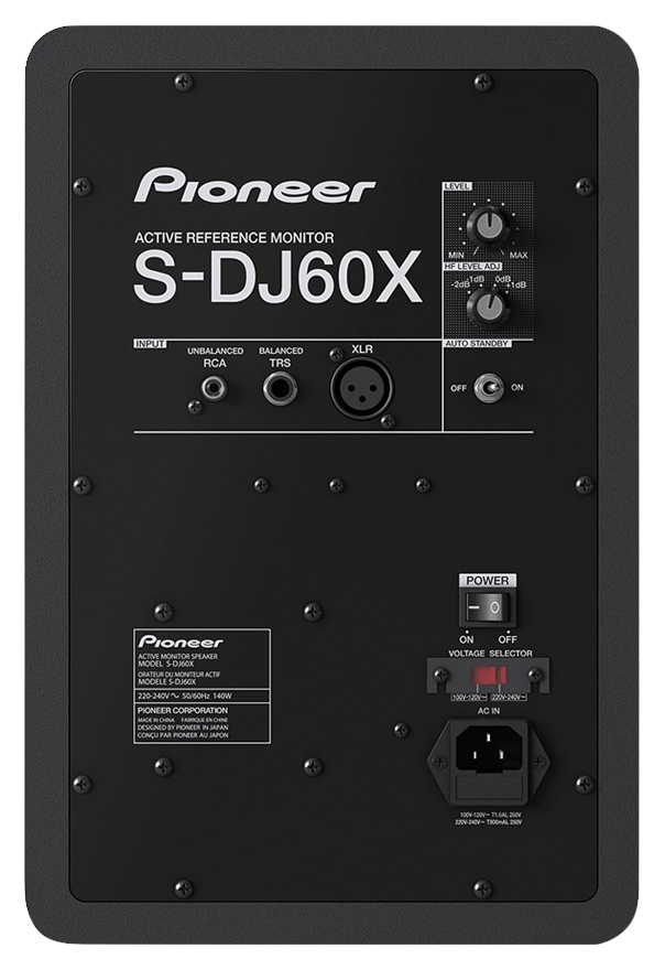 Pioneer S-DJ60X 6" Reference Speaker (Each)