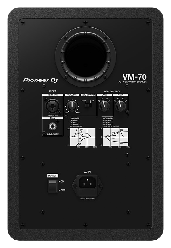 Pioneer VM-70 Active Monitor Speaker (Each)
