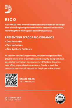 Rico Soprano Saxophone Reeds - 10 Pack