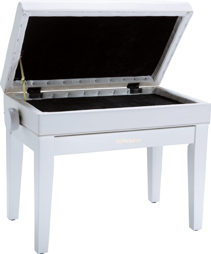 Roland RPB-400WH Piano Bench Satin White