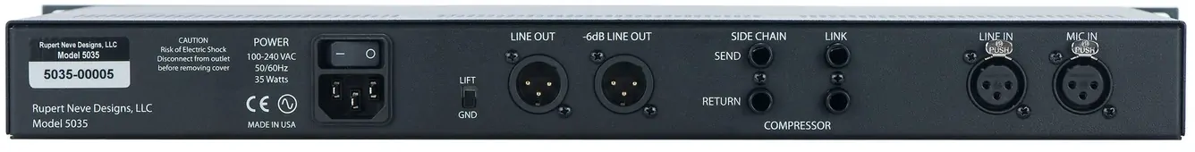Rupert Neve Designs 5035 Shelford Channel