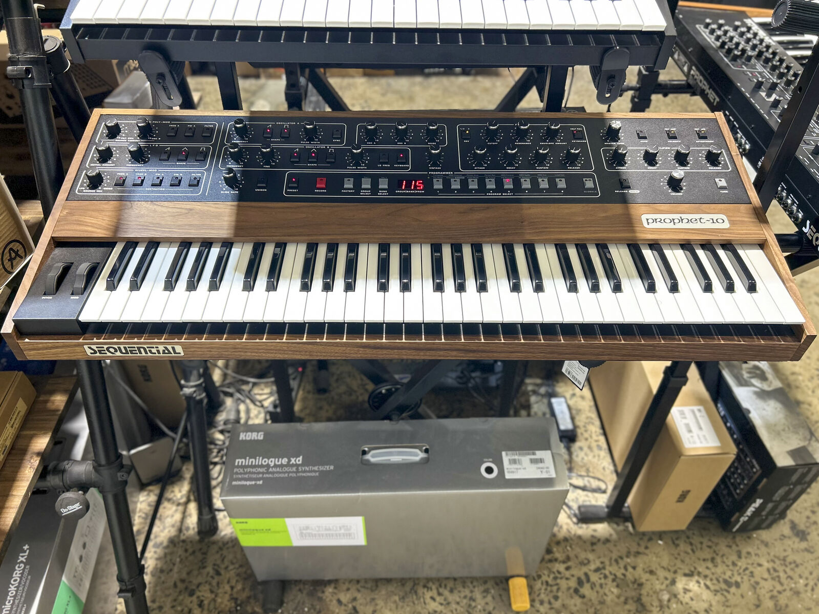 Sequential Prophet 10 Keyboard REFURBISHED - DISPLAY
