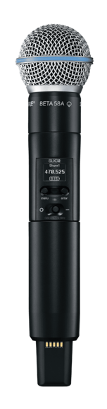 Shure SLX-D Wireless SLXD2/Beta58 Mic System (H57)