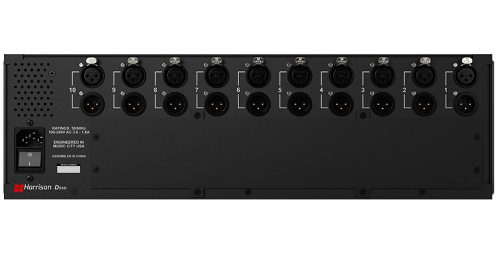 Harrison Audio D510r 500 Series Rack