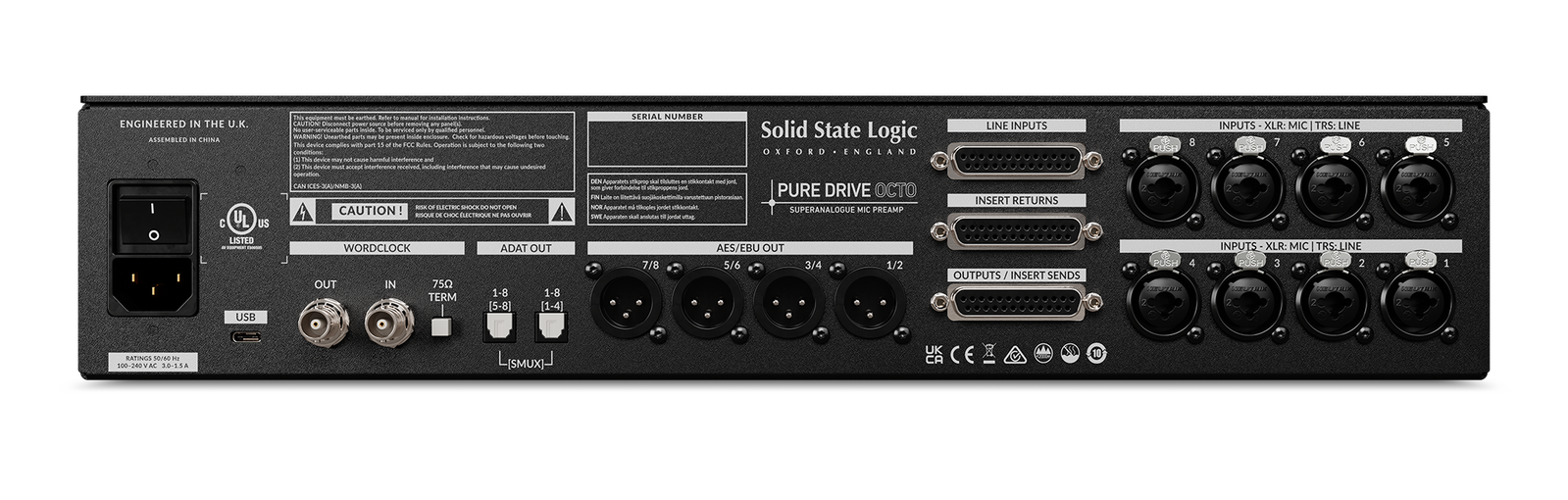 Solid State Logic Pure Drive Octo