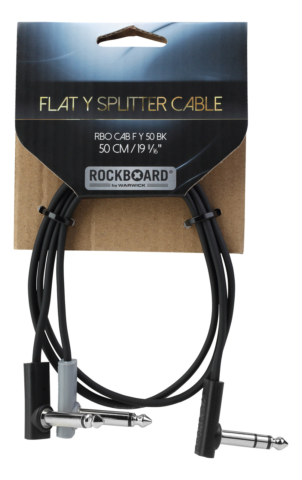 RockBoard Flat Y-Splitter Cable 50cm