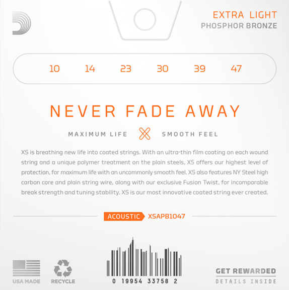 D'Addario XS 10-47 Extra Light Set