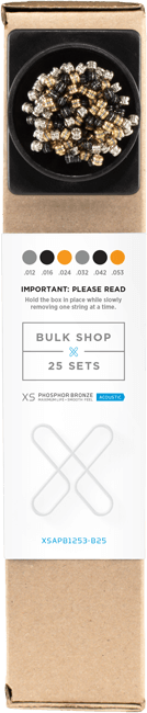 D'Addario XS 12-53 Light Set - 25 Pack