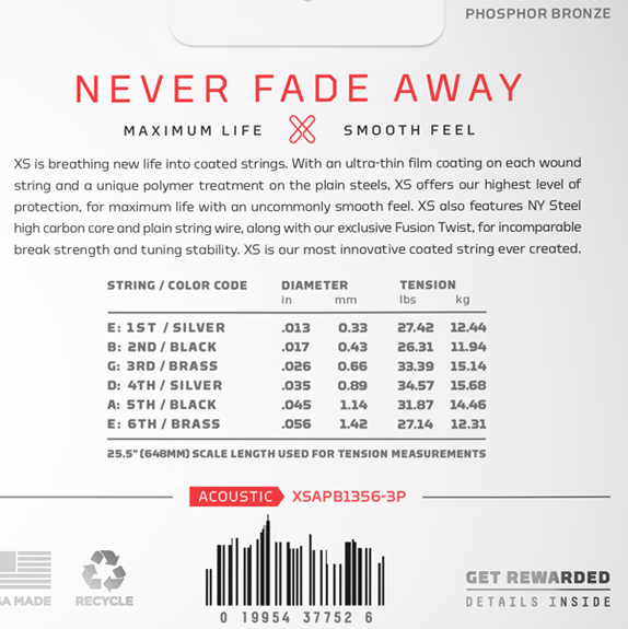 D'Addario XS 13-56 Medium Set