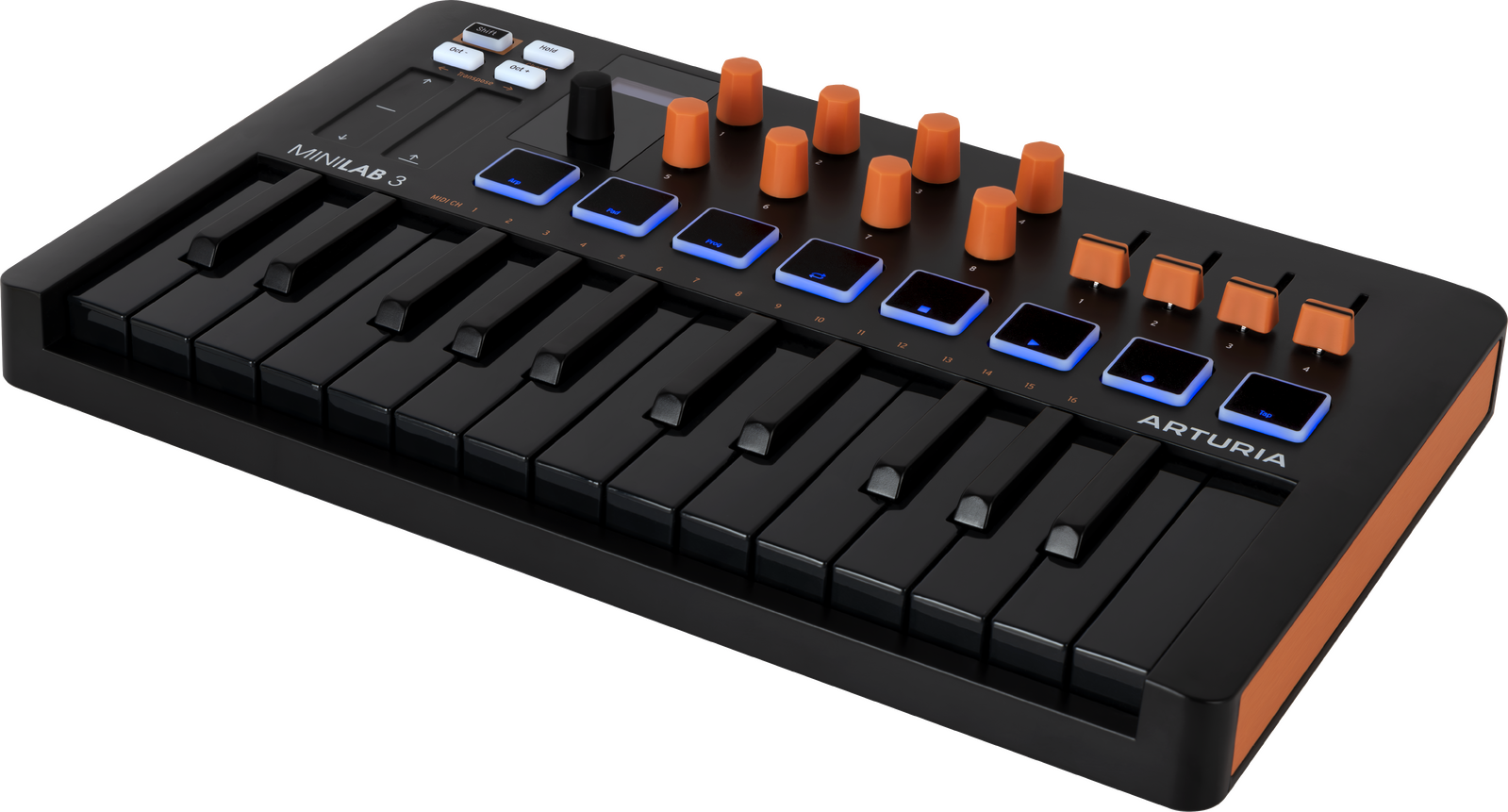 Controlador Midi Arturia MiniLab MKII 25-Key MIDI Keyboard - Deep