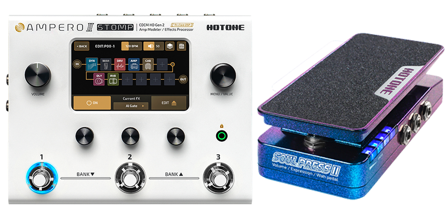 Hotone Ampero II & Soul Press II Bundle