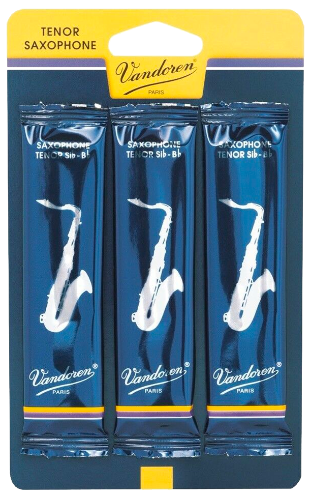 Vandoren B♭ Tenor Traditional Saxophone Reed 3 Pack