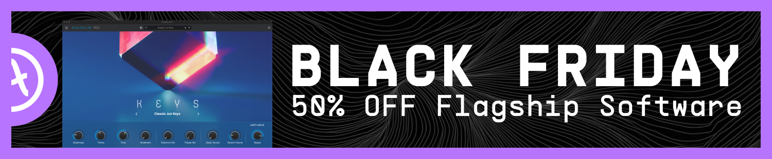 Arturia Flagship Software Black Friday 2025