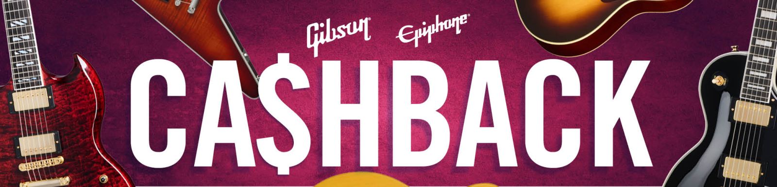 Gibson & Epiphone Cashback Promo 2026