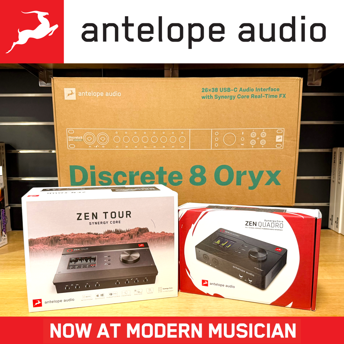 Antelope Audio - Now at Modern Musician!