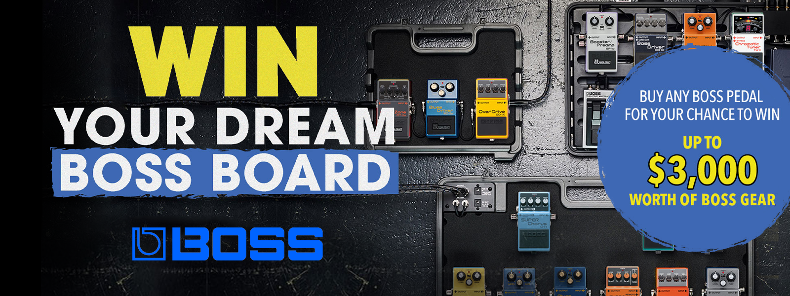 BOSS Win Your Dream Board Promotion