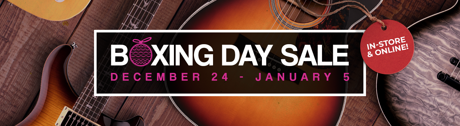 Modern Musician Boxing Day Sale 2025