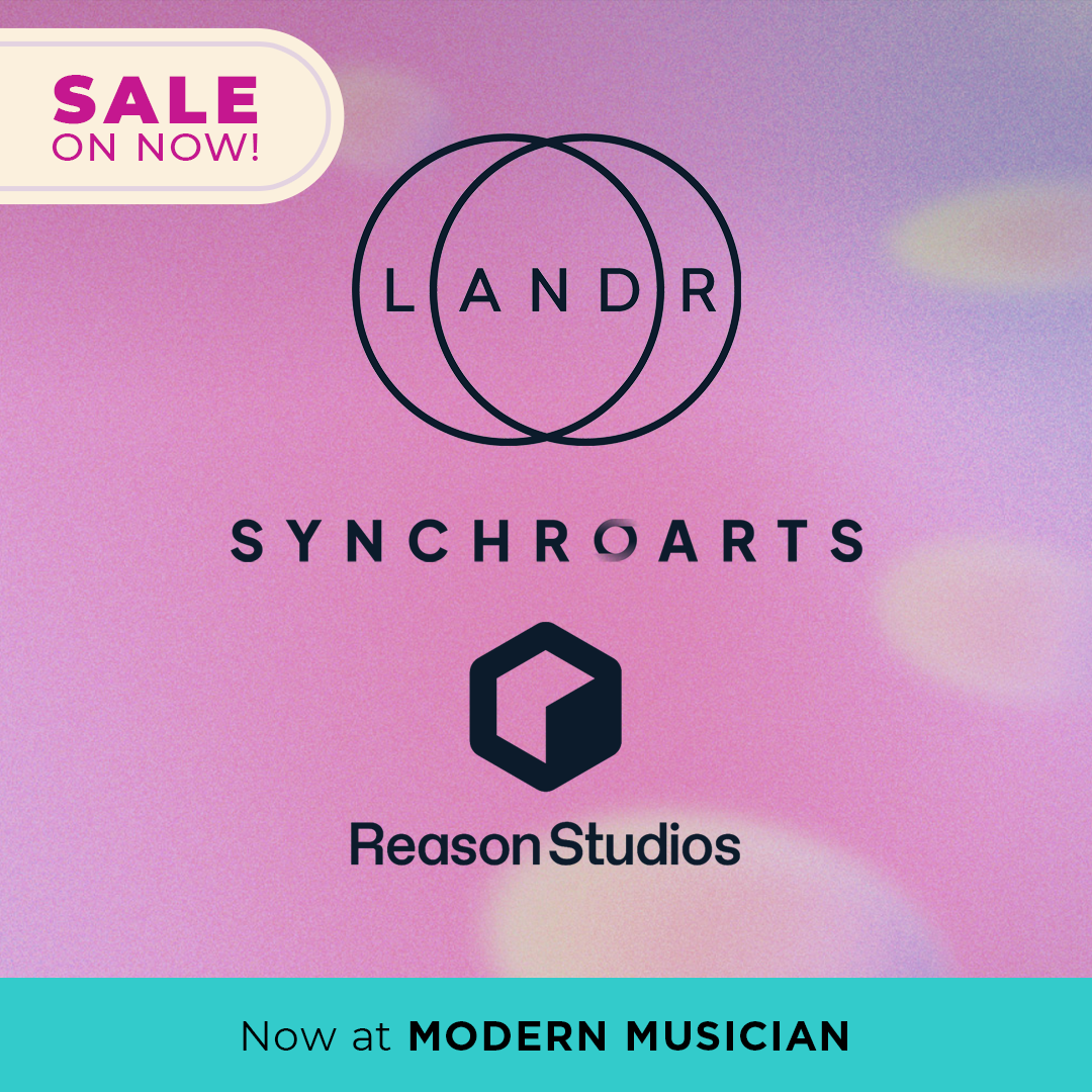 LANDR, Synchro Arts & Reason - Now at Modern Musician!