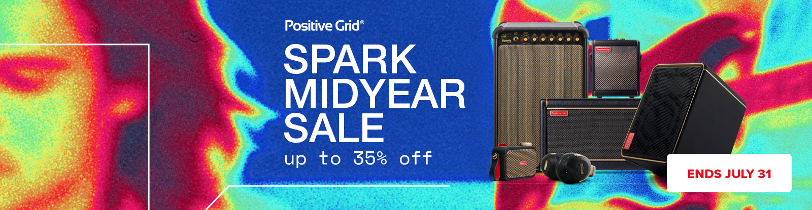 Positive Grid Spark Midyear Sale