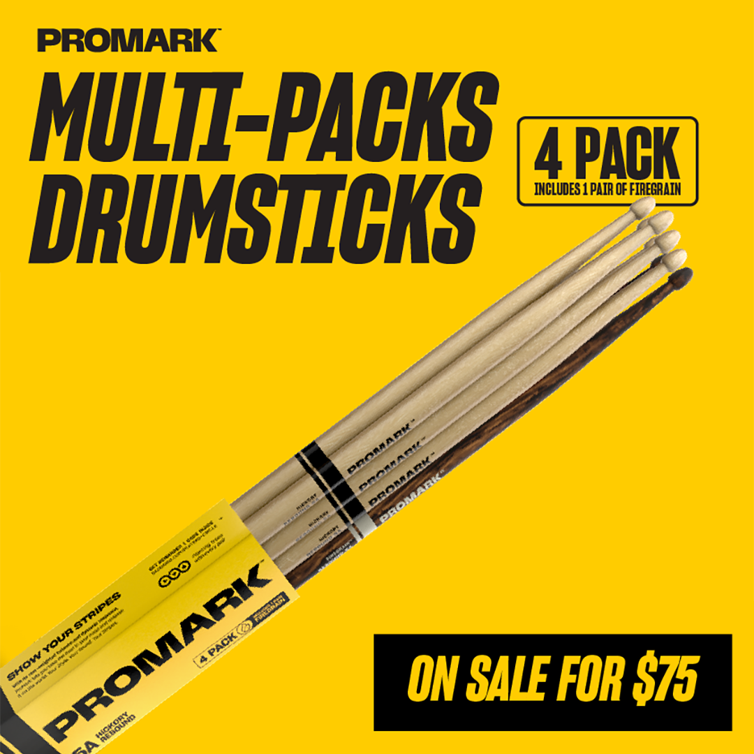 ProMark Drumsticks Multi-Packs Promotion Q3 2025