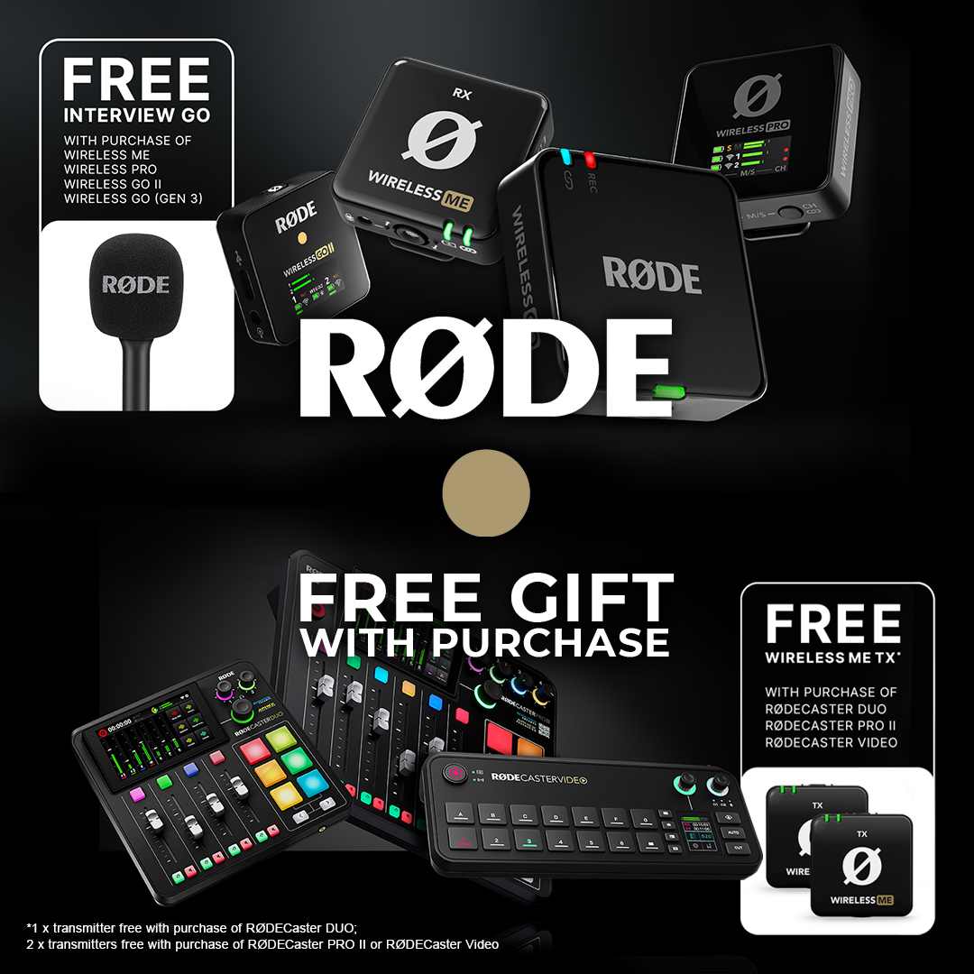 Rode Free Gift Promo 2025
