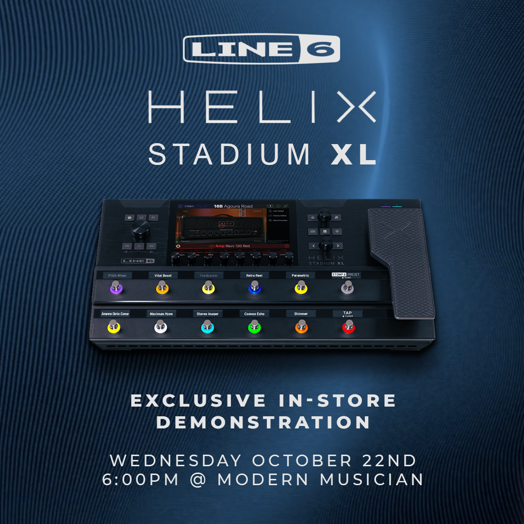 Line 6 Helix Stadium XL - Hobart In-Store Demo