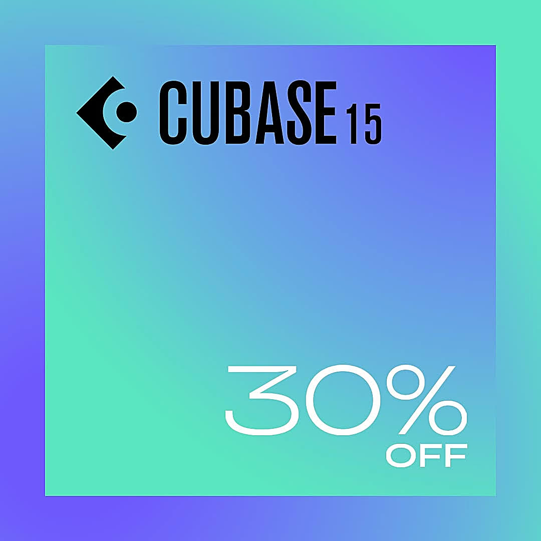 Steinberg Cubase 15 April 2026 Promo