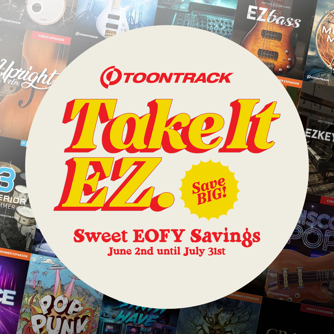 Toontrack Take It EZ Sale